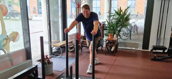 Morten Ankerdal i fitness